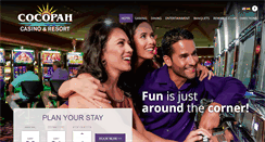 Desktop Screenshot of cocopahresort.com